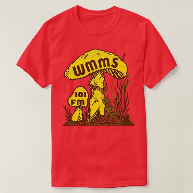 Camiseta Radio FM WMMS 101 (Diseño del anverso)