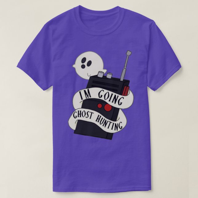 Camiseta Radio Ghost (Diseño del anverso)