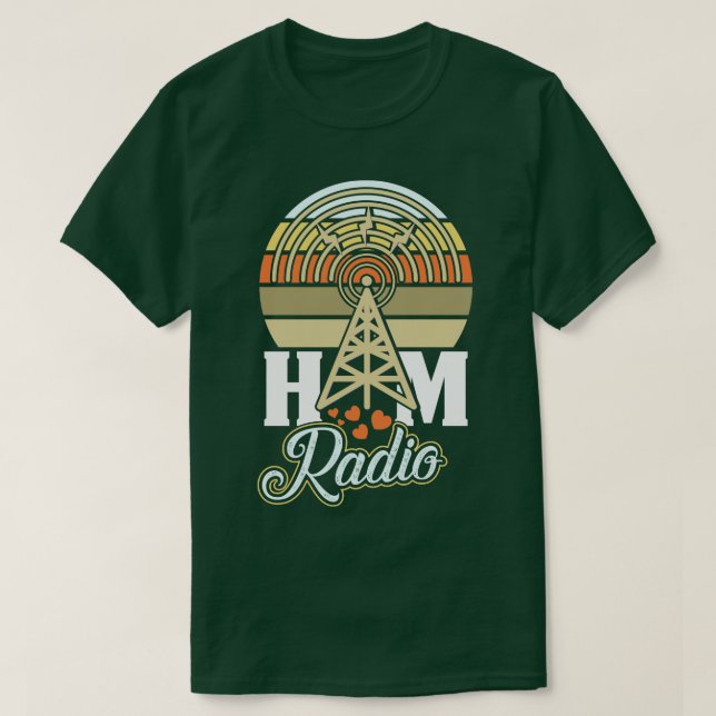 Camiseta Radio Ham (1) (Diseño del anverso)