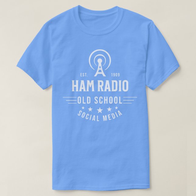 Camiseta Radio Ham (2) (Diseño del anverso)