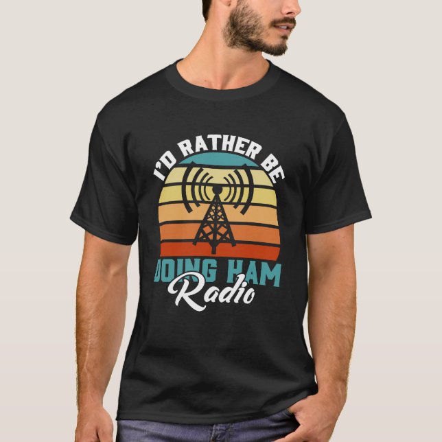 Camiseta Radio Ham Amateur (Anverso)