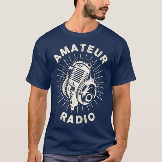 Camiseta Radio Ham Amateur (Anverso)