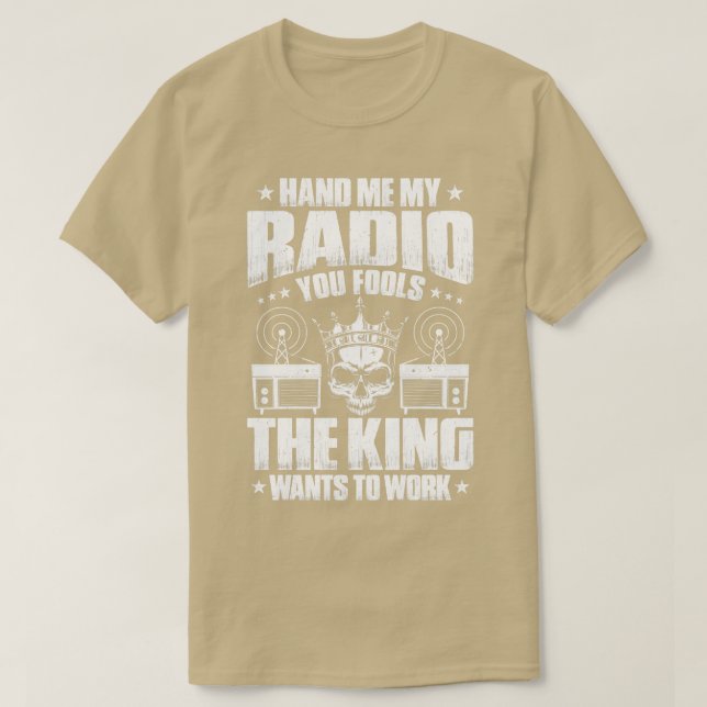 Camiseta Radio Ham Amateur Radio (12) (Diseño del anverso)