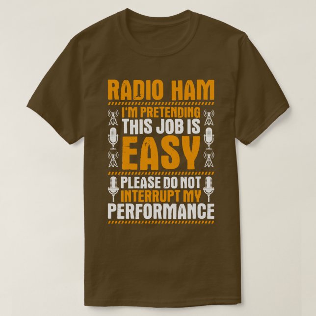 Camiseta Radio Ham Amateur Radio Operador Ham Radio (17) (Diseño del anverso)