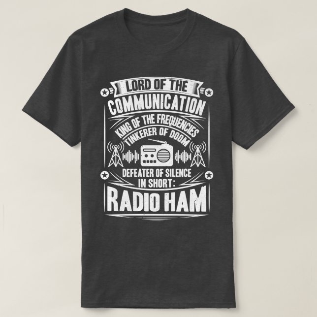 Camiseta Radio Ham Amateur Radio Operador Ham Radio (18) (Diseño del anverso)
