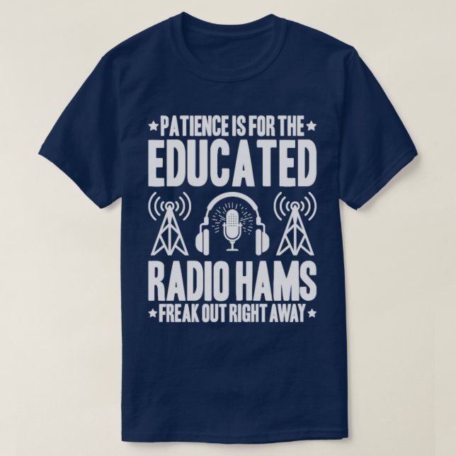 Camiseta Radio Ham Amateur Radio Operador Ham Radio 21 (Diseño del anverso)