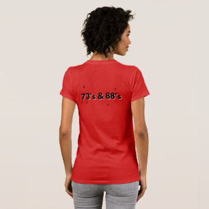 Camiseta Radio Ham de 73 y 88