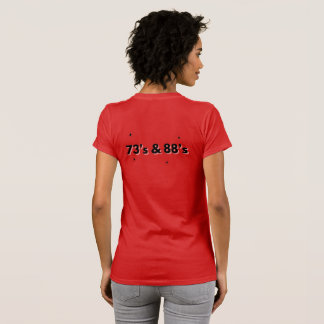 Camiseta Radio Ham de 73 y 88