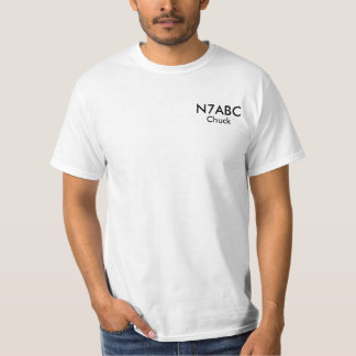Camiseta Radio Ham personalizada