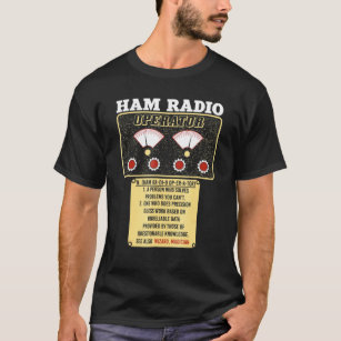 Camiseta Radio Ham - Radio Amateur
