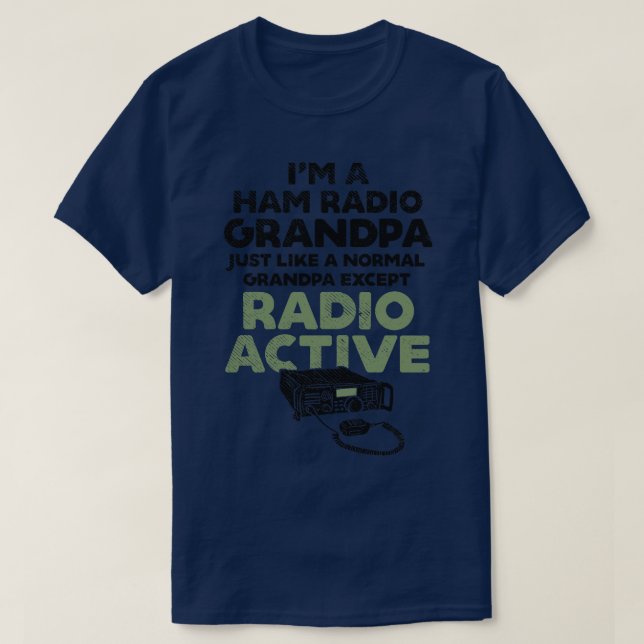 Camiseta Radio Ham Radio Operator CB Ham Amateur Radio (1) (Diseño del anverso)