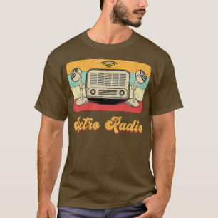 Camiseta Radio Retro Ham Radio para el Amateur del Operador