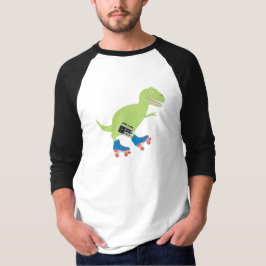 Camiseta Radio sosteniendo patinaje sobre patinaje en rollo