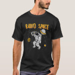 Camiseta Radio Space Science Astronaut Astronaut Radio Spac<br><div class="desc">Radio Espacio Astronauta de la Ciencia del Espacio.</div>