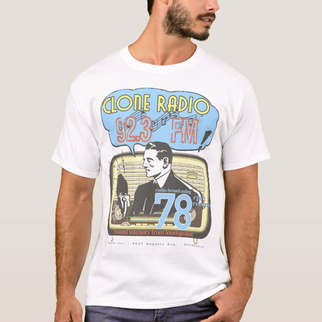 Camiseta Radio Station Ad (Anverso)