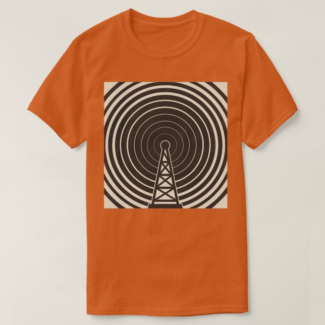 Camiseta Radio Tower (Diseño del anverso)