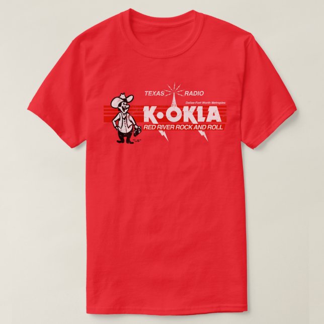Camiseta Radio Vintage KOKLA (Diseño del anverso)