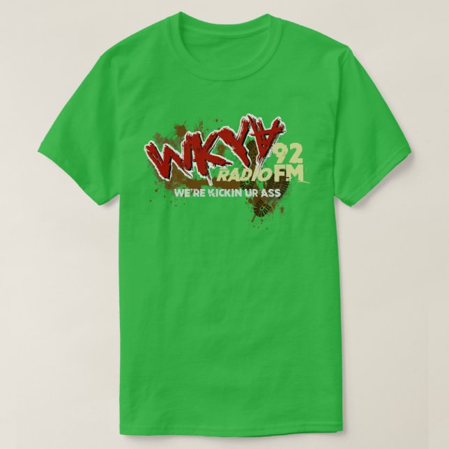 Camiseta Radio WKYA (Diseño del anverso)