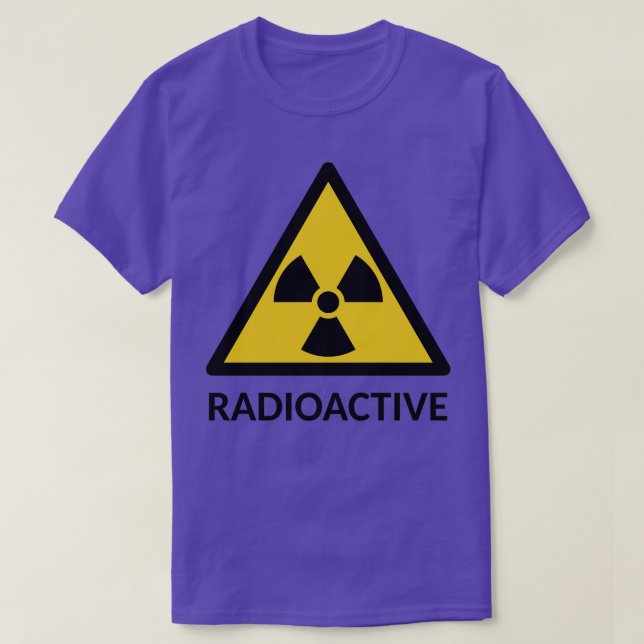 Camiseta Radioactivo (Diseño del anverso)
