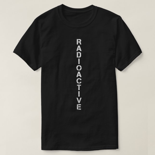 Camiseta Radioactivo 7 (Diseño del anverso)
