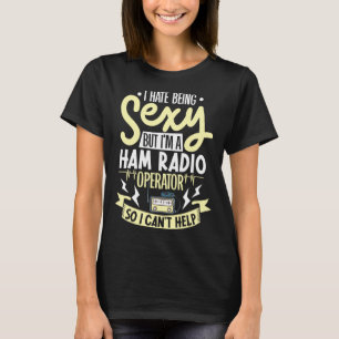 Camiseta radioaficionado operador de radio radio amateur có