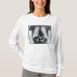 Camiseta Radiografía de mariposas en el estómago