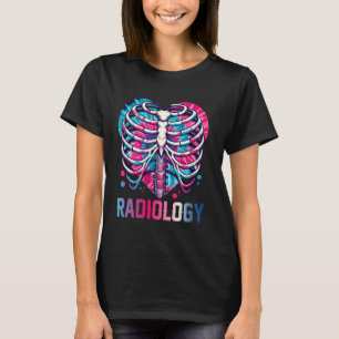 Camiseta Radiología Cinta cardíaca Imagen médica Oncología