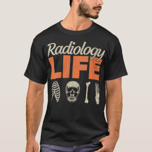 Camiseta Radiología de la vida radiológica de las mujeres R