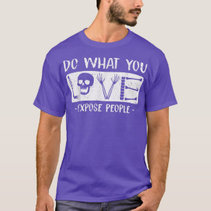 Camiseta Radiología del Humor Radiológico Skeleton Xray 