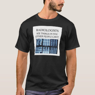 Camiseta Radiología del radiólogo