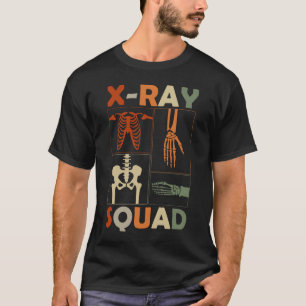 Camiseta Radiología divertida del radiólogo de los huesos d