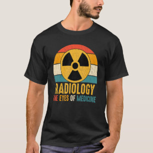 Camiseta Radiología Los Ojos Del Radiógrafo Retro De Medici