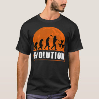 Camiseta Radiología masculina papá Divertida Evolución huma