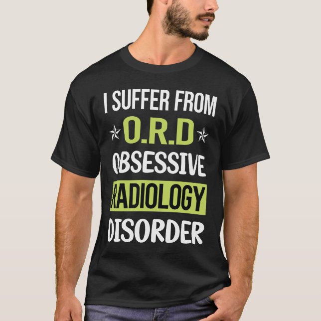 Camiseta Radiología obsesiva de amor (Anverso)