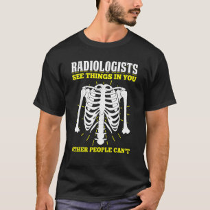 Camiseta Radiología Para Radiólogo Técnico De Radiografías