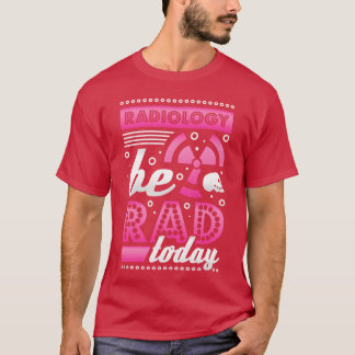 Camiseta Radiología Sé Radoday Regalo de radiólogo