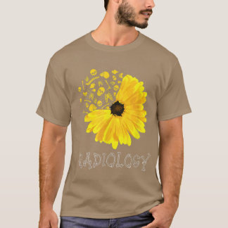 Camiseta Radiología SunFlower Radiólogo de rayos X