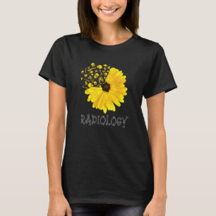 Camiseta Radiología SunFlower Radiólogo de rayos X