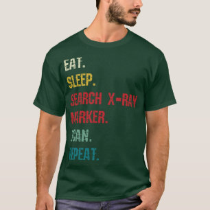 Camiseta Radiología Tech Pun XRay Rad Enfermera de Radiolog