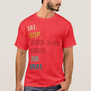 Camiseta Radiología Tech Pun XRay Rad Enfermera de Radiolog