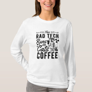 Camiseta Radiología Xris Esta Tecnología Rad Gana Gatos Y C