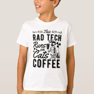 Camiseta Radiología Xris Esta Tecnología Rad Gana Gatos Y C