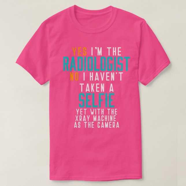 Camiseta Radiólogo del hospital (Diseño del anverso)