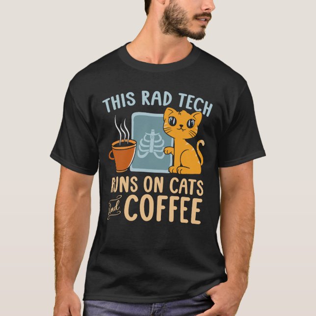 Camiseta Radiólogo Funciona En La Tecnología De Radiología  (Anverso)