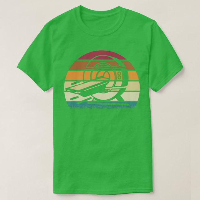 Camiseta Radiólogo Gracioso Radiología Regalo MRI Retro Máq (Diseño del anverso)
