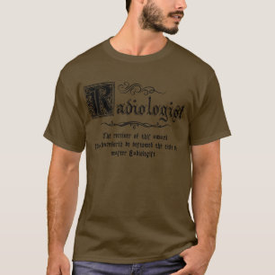Camiseta Radiólogo Maestro Medieval