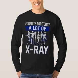 Camiseta Radiólogo Técnico de Radiología Médica Radiolo