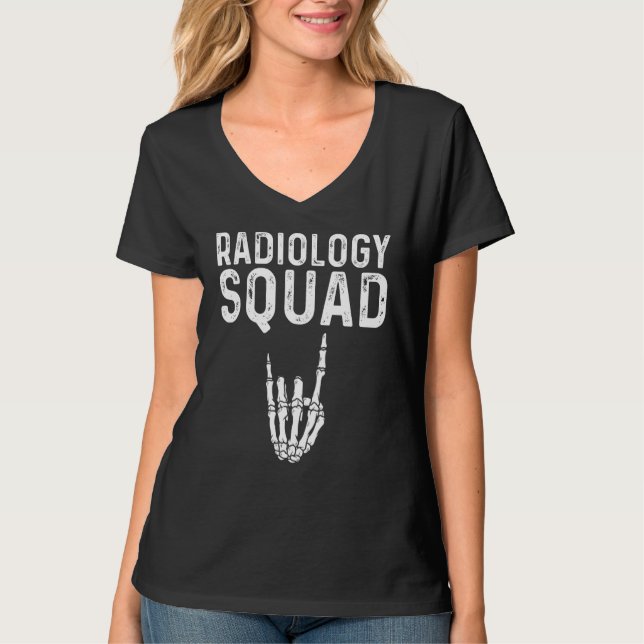 Camiseta Radiology For Men Women X ray Skeleton Rad Tech (Anverso)