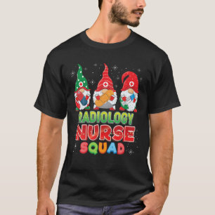 Camiseta Radiology Nurse Squad Christmas Gnomes Ugly Sweate