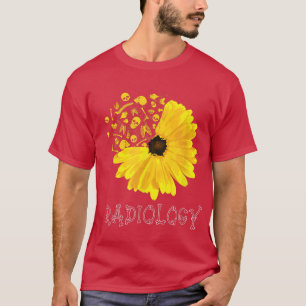 Camiseta Radiology SunFlower Tech Radiologist X-Ray Radiogr